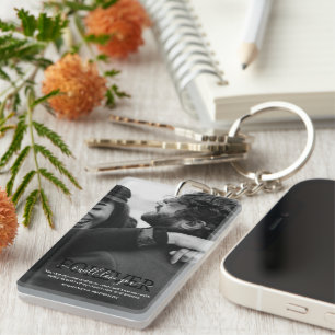 Valentijnse minimalistische vakantie sleutelhanger