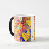 Valentijnse mok voor je liefje harten (Voorkant links)