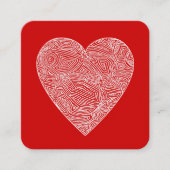 Valentijnse Notitiekaartje (Voorkant)