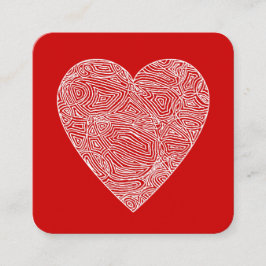 Valentijnse Notitiekaartje