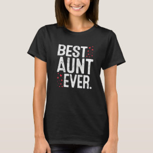 Valentijnse omenen van de beste tante ooit met een t-shirt
