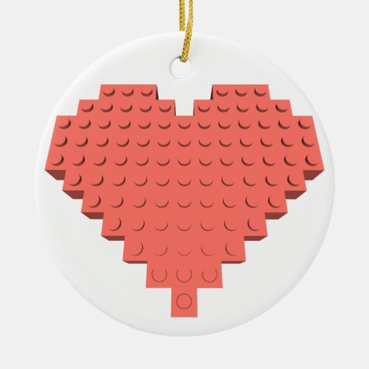 Valentijnse ornamenten voor hartvorm (Voorkant)