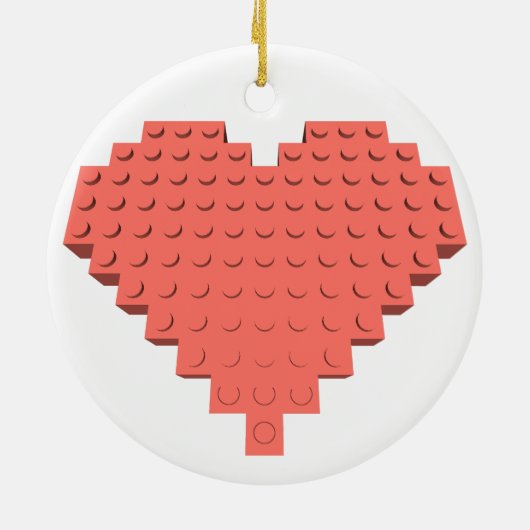 Valentijnse ornamenten voor hartvorm (Achterkant)