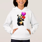 Valentijnse Panda & hartballon, Valentijnsdag (Voorkant)