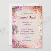 Valentijnse partij kaart (Voorkant)