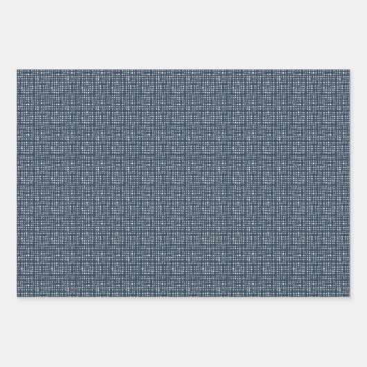 Valentijnse patronen van Bourgogne en marineblauw Inpakpapier Vel (Voorkant 3)