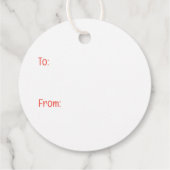 Valentijnse Pembroke Welsh Corgi Dogs Bedankjes Labels (Achterkant)