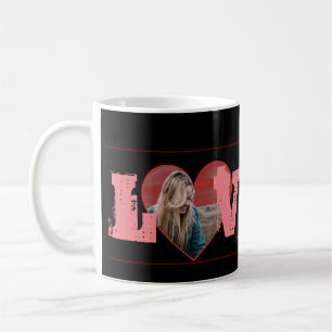 Valentijnse persoonlijke foto Custom Love U Foreve Koffiemok