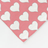 Valentijnse portemonnee I Love You Blankets Custom Fleece Deken (Hoek)