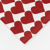Valentijnse portemonnee I Love You Blankets Custom Fleece Deken (Hoek)