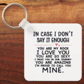 Valentijnse prijsopgave sleutelhanger (Voorkant)