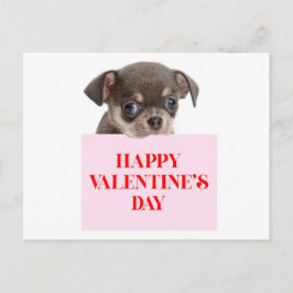 Valentijnse puppy Kaart