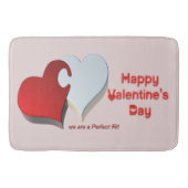 Valentijnse Puzzle Badmat (Voorkant)