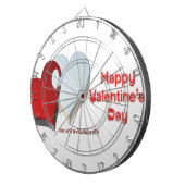 Valentijnse Puzzle Dartbord (Voorkant Rechts)