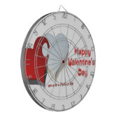 Valentijnse Puzzle Dartbord (Voorkant Links)