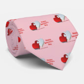 Valentijnse Puzzle Stropdas (Opgerold)