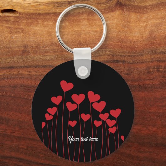 Valentijnse ring van de Sleutel van de Verkoop/van Sleutelhanger (Voorkant)