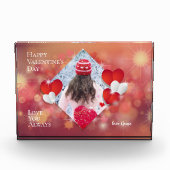 Valentijnse  | Rode harten | Uw foto (Voorkant)