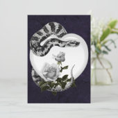 Valentijnse  rood feestdagenkaart (Staand voorkant)