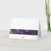 Valentijnse  Roze Harten Fotokaart Kaart (Achterkant)