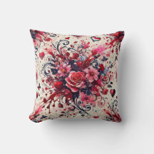 Valentijnse Rozen Boeket / Splatter Art