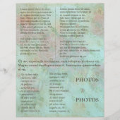 Valentijnse Rozen - Event Flyer (Achterkant)