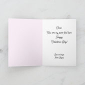 Valentijnse Schattigee Schattig  Kat Valentijn's D Kaart (Binnen)