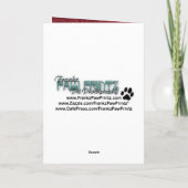 Valentijnse  - Sleutel tot Mijn Hart - Newfoundlan Feestdagen Kaart (Achterkant)