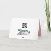 Valentijnse - Sleutel tot mijn hart - Pomeranian Feestdagen Kaart (Achterkant)