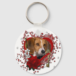 Valentijnse - Sleutel voor Mijn hart - Beagle Sleutelhanger