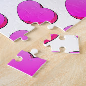 Valentijnse Snoep harttekening Legpuzzel (Zijkant)