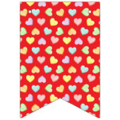 Valentijnse Snoep Te Amo Mi Amore bunting banner (Eerste vlag)