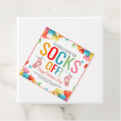 Valentijnse Sock Gift-Labels Bedankjes Labels (In situ)