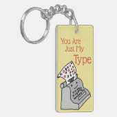 Valentijnse  spenderen nieuwheid Je bent gewoon mi Sleutelhanger (Voorkant Links)