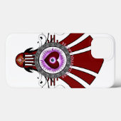 Valentijnse Star Burst iPad-draagtas Case-Mate iPhone Case (Achterkant (horizontaal))
