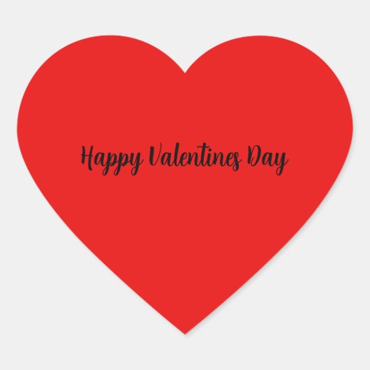 Valentijnse Sticker (Voorkant)