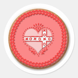 Valentijnse Sticker Cookie