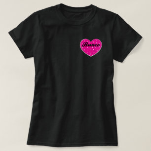 Valentijnse Stippen Bunco Heart met dobbelstenen T-shirt