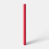 Valentijnse  Strepen van Rood en Roze Samsung Galaxy Hoesje (Linkerkant)