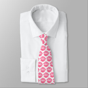 Valentijnse Stropdas Cute Love & Kisses Neckties