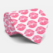 Valentijnse Stropdas Cute Love & Kisses Neckties (Opgerold)