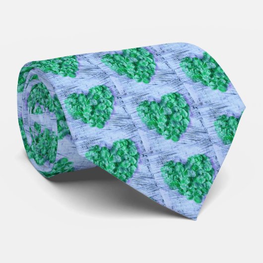 Valentijnse Stropdas van het hart van ventilator P (Opgerold)