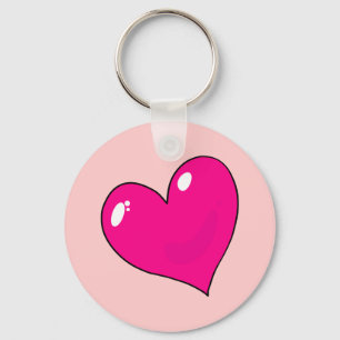 Valentijnse stutten sleutelhanger