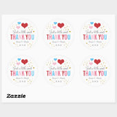 Valentijnse Sweet Bedankt Sticker (Vel)