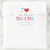 Valentijnse Sweet Bedankt Sticker (Tas)