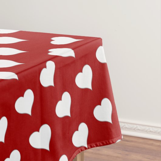 Valentijnse tablecloth Custom Valentijns Decor Tafelkleed (Voorbeeld)