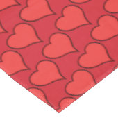 Valentijnse tablecloth Custom Valentijns Decor Tafelkleed (Gekanteld)