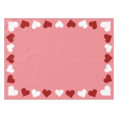 Valentijnse tablecloth Custom Valentijns Decor Tafelkleed (Voorkant (Horizontaal))