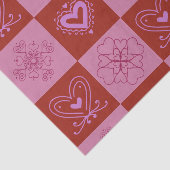 Valentijnse Tissuepapier (Detail)