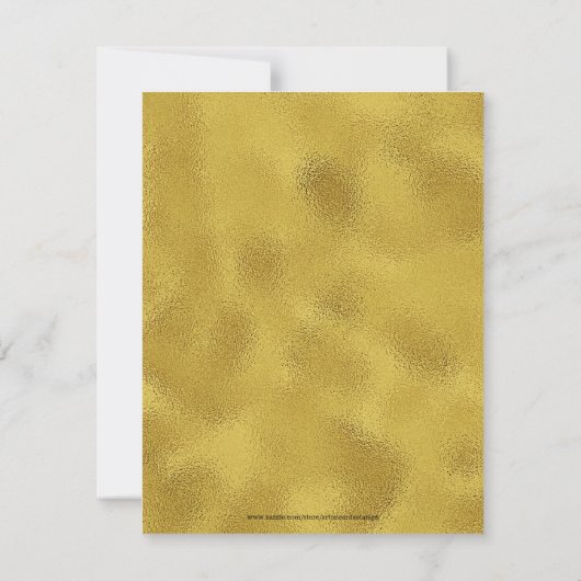 Valentijnse typografie en hartviering uitnodigen bedankkaart (Achterkant)